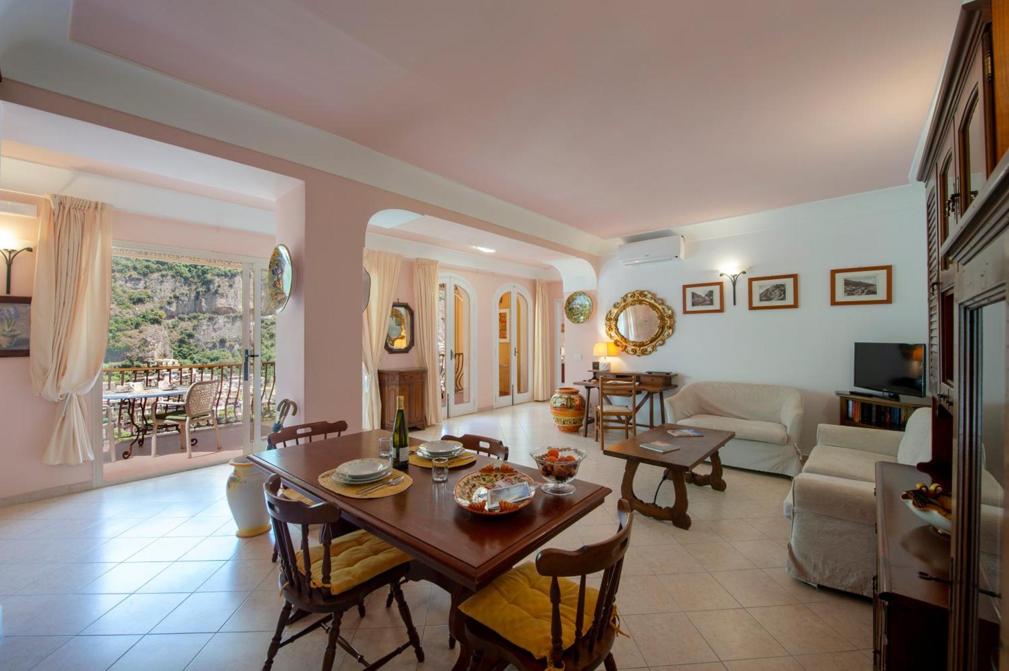 Casa Le Terrazze Appartement Positano Buitenkant foto