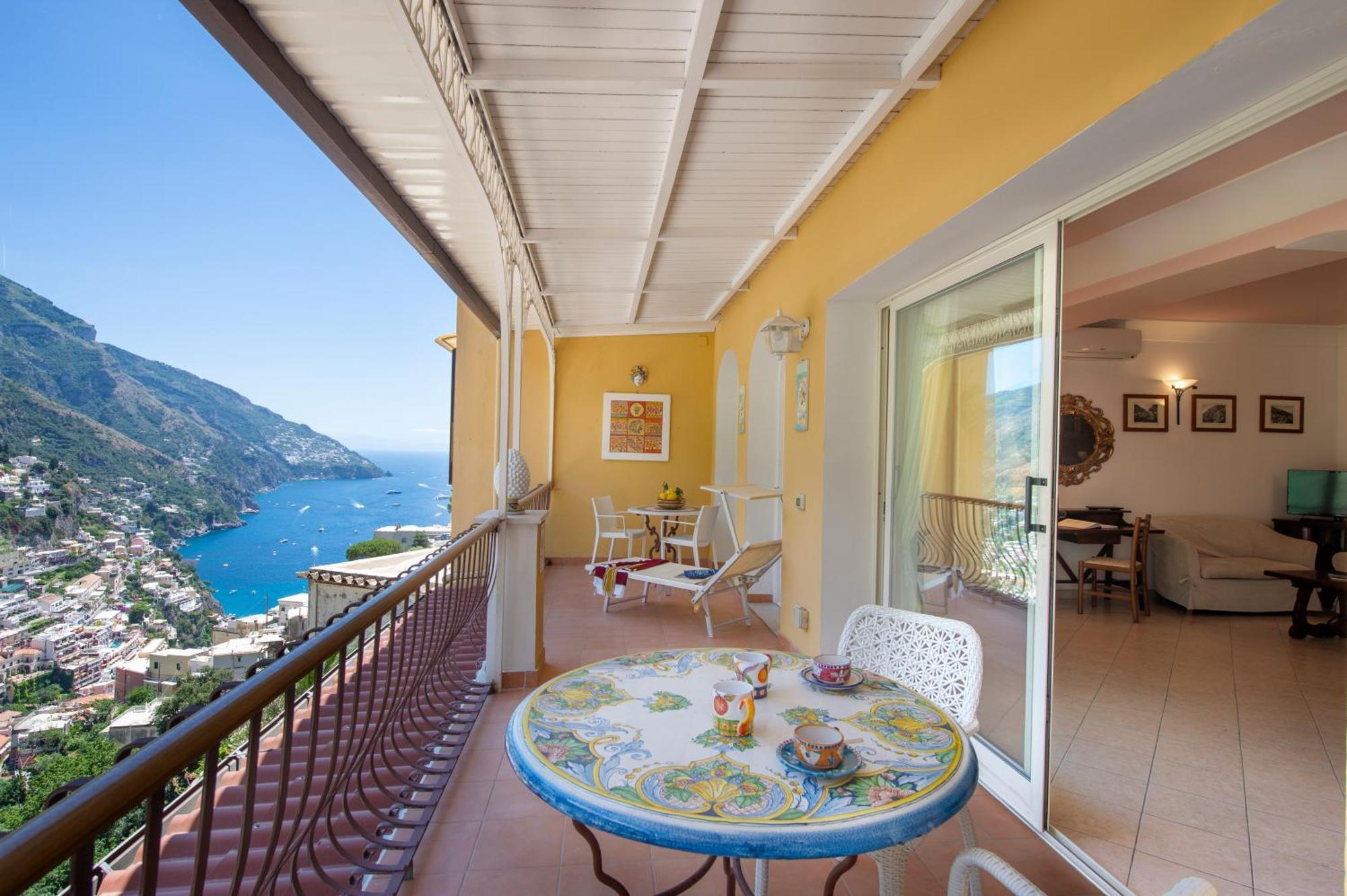 Casa Le Terrazze Appartement Positano Buitenkant foto