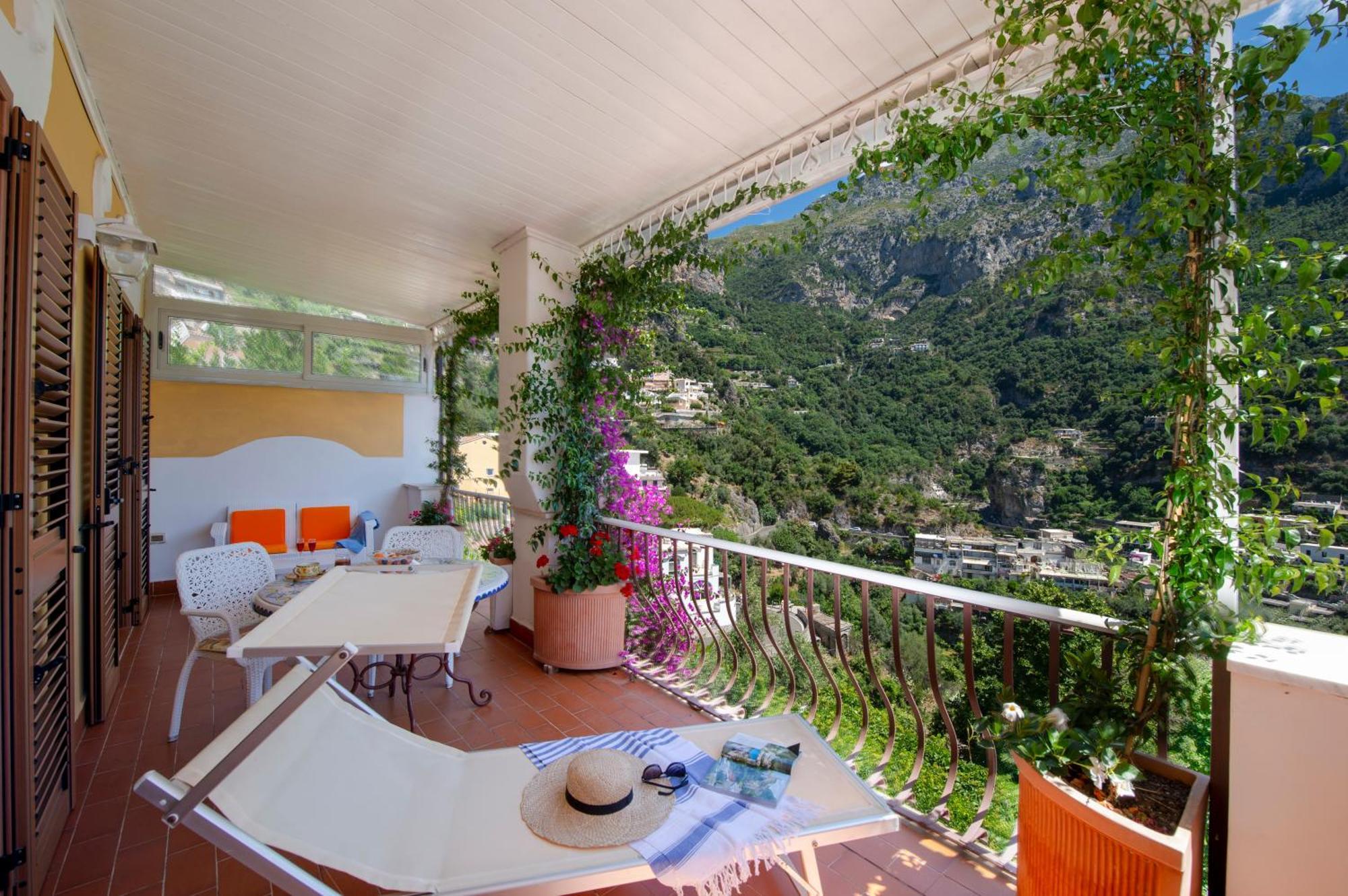 Casa Le Terrazze Appartement Positano Buitenkant foto