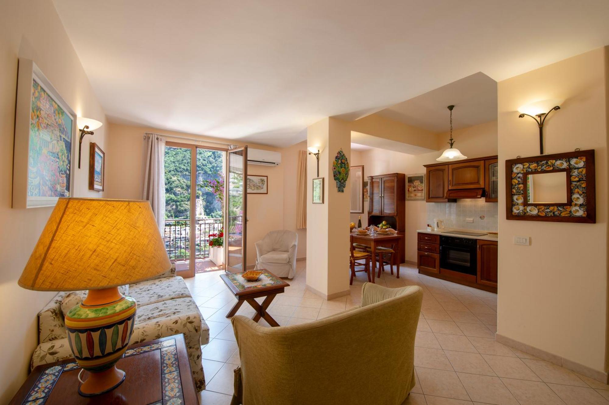 Casa Le Terrazze Appartement Positano Buitenkant foto