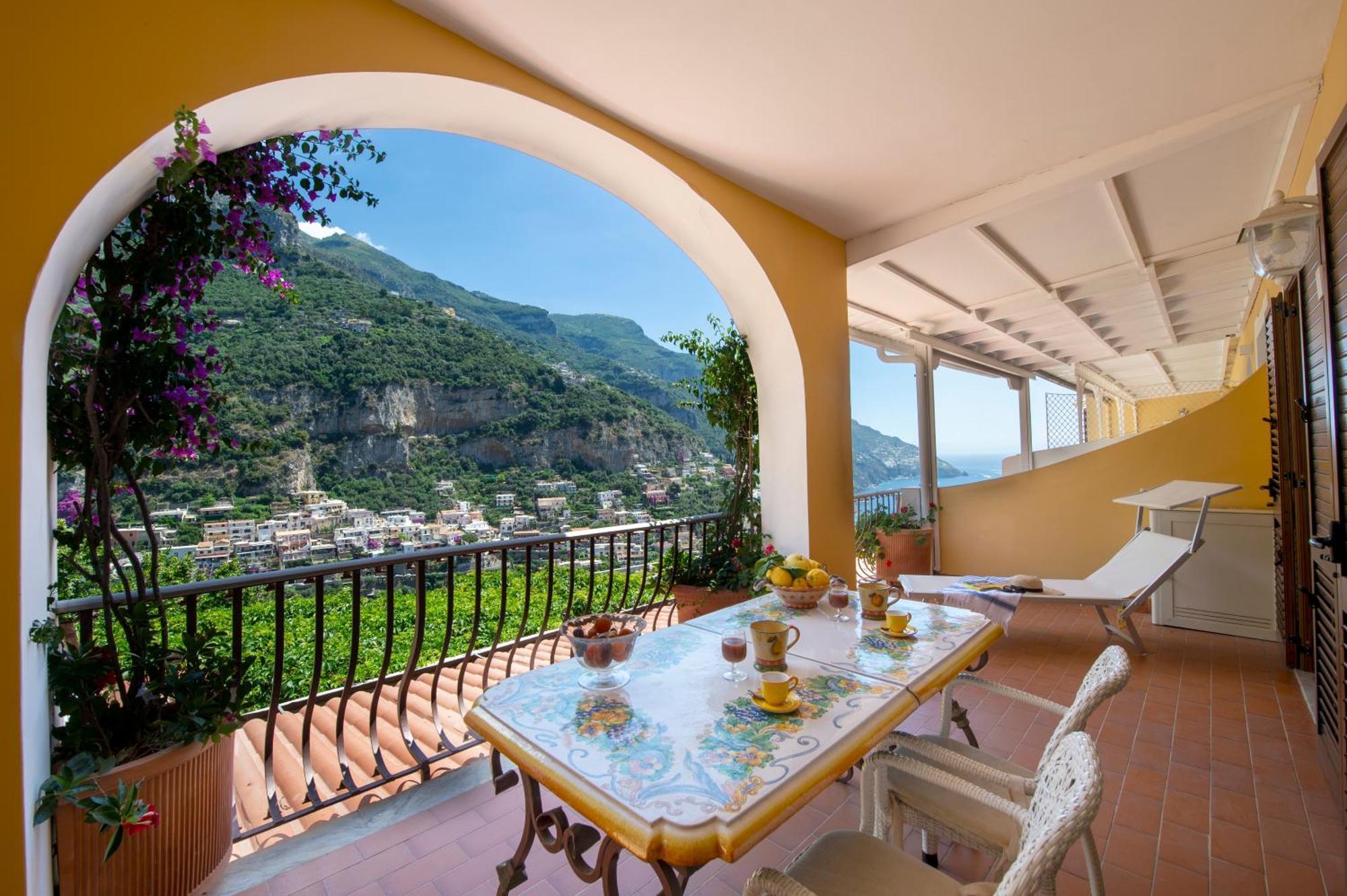 Casa Le Terrazze Appartement Positano Buitenkant foto